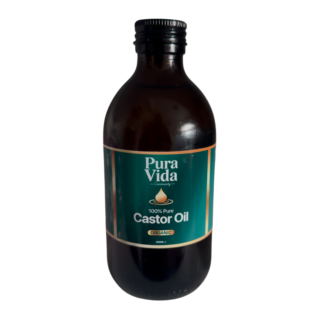 Organic Cold Pressed Castor Oil 300ml