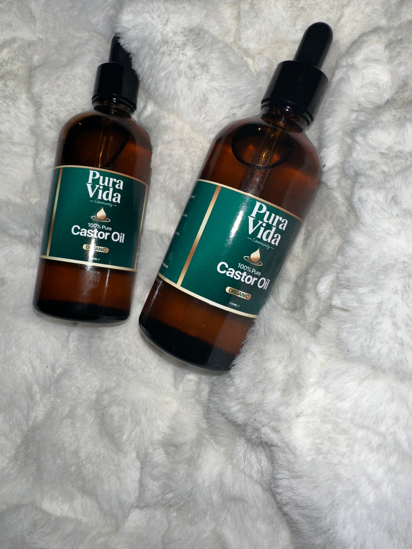 Organic Cold Pressed Castor Oil - 100ml